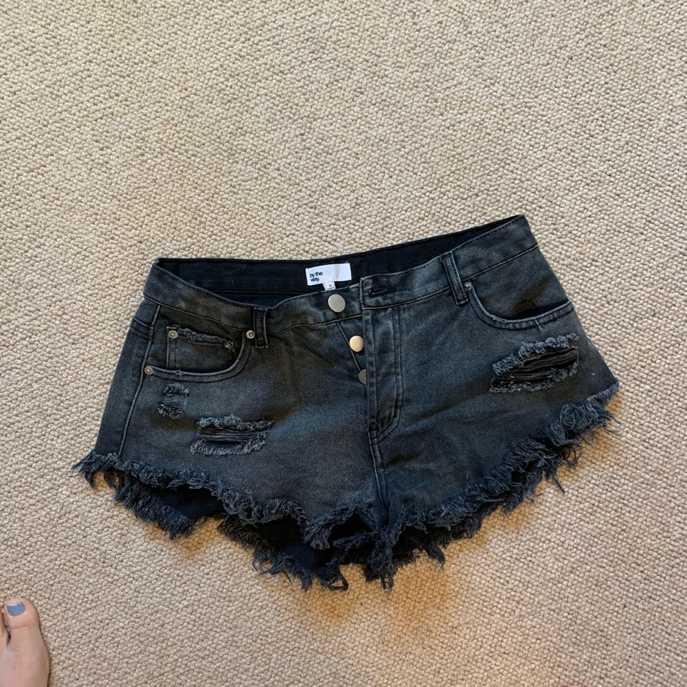 by the way mid rise shorts